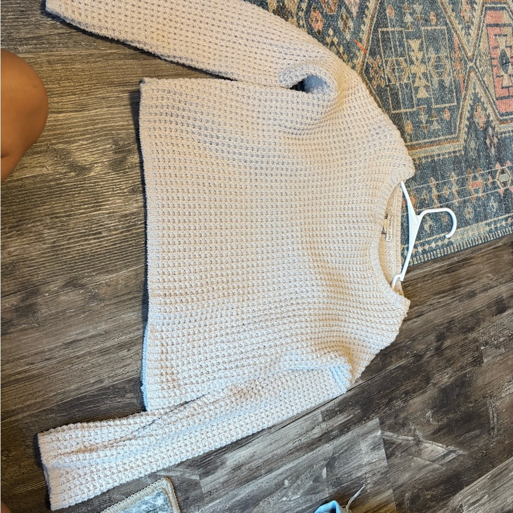 Sincerely Jules Textured Cream Sweater
